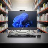 HP AIO Desktop With 23.8-Inch Display Core i7-1255U Processer 8GB RAM 512GB SSD Intel Iris Xe Graphics Windows 11 Pro English Black