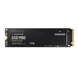 Samsung 980 EVO 1TB SSD, PCIe Gen 3.0 x4, NVMe 1.4, Form Factor M.2 (2280), Up to 3,500 MB/s Black|MZ-V8V1T0BW