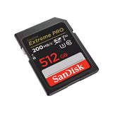 Extreme Pro microSD UHS I Card for 4K Video on Smartphones, Action Cams & Drones 200MB/s Read, 140MB/s Write,512GB