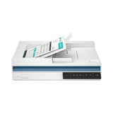 HP Scan Jet Pro 3600 f1, Fast 2-Sided scanning and auto Document Feeder White |20G06A)