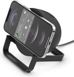 Belkin Wireless Charging Stand With Bluetooth Speaker 10 Watts Black