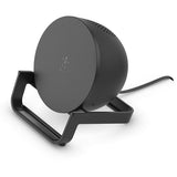 Belkin Wireless Charging Stand With Bluetooth Speaker 10 Watts Black