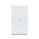 Ubiquiti Networks UniFi U6 In-Wall Access Point & 4-Port PoE Gigabit Switch 5.3 Gb/s Throughput, 1 x Gigabit PoE Uplink, In-Wall Mount, White | U6-IW