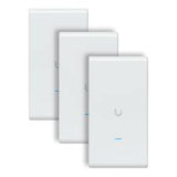 Ubiquiti Networks UniFi U6 In-Wall Access Point & 4-Port PoE Gigabit Switch 5.3 Gb/s Throughput, 1 x Gigabit PoE Uplink, In-Wall Mount, White | U6-IW