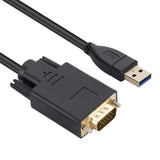 HAYSENSER USB TORA 232 MALE TO MALE SERIES CABLE