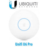 Ubiquiti Networks UniFi U6 Pro Professional Access Point Indoor WiFi Dual Band WiFi 6 Gen 5GHz Band 4.8 Gbps, 2.4 GHz Band 573.5 Mbps Throughput Rate Up to 300 Client Plastic, SGCC Steel| White