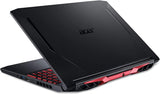 Acer Nitro 5 Gaming , Intel Core i5-11400H , 11th Generation , 8GB Ram , 256GB SSD , Nvidia Geforce GTX 1650 4GB Graphics , Windows11 , 15.6" FHD 144Hz , Black