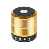 Mini Bluetooth Speaker WS-887 (GOLD)