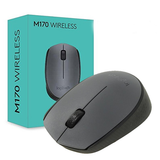 Logitech M170 Wireless Mouse, Color Black