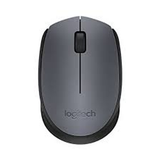 Logitech M170 Wireless Mouse, Color Black