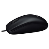 Logitech M100 Corded Mouse, Color Black