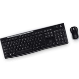 Logitech MK270 Wireless Keyboard and Mouse Combo, Color Black