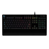 Logitech G213 Gaming Keyboard Lighting  Backlit Keys, Color Black