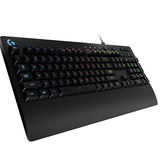 Logitech G213 Gaming Keyboard Lighting  Backlit Keys, Color Black