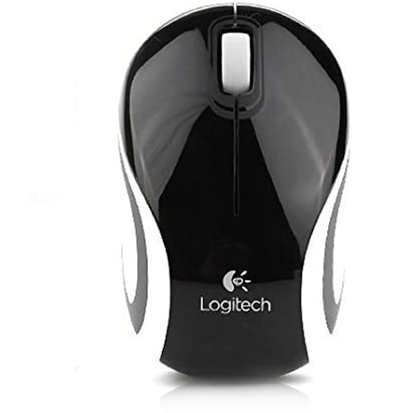 Logitech M187 Wireless Ultra Portable, Color Black