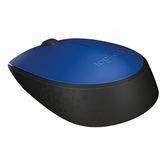 Logitech M171 Wireless Mouse, Color Blue & Black