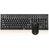 HP KM100 USB Wired Gaming Keyboard Mouse Combo, Color Black