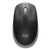 Logitech M190 Full-Size Wireless Mouse, Color Black