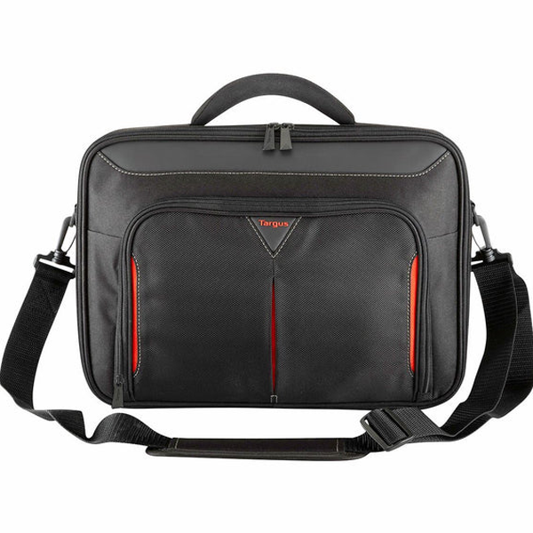 Targus CN414EU Laptop Bag, Color Black, Red