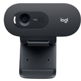Logitech C505e HD Webcam, Color Black